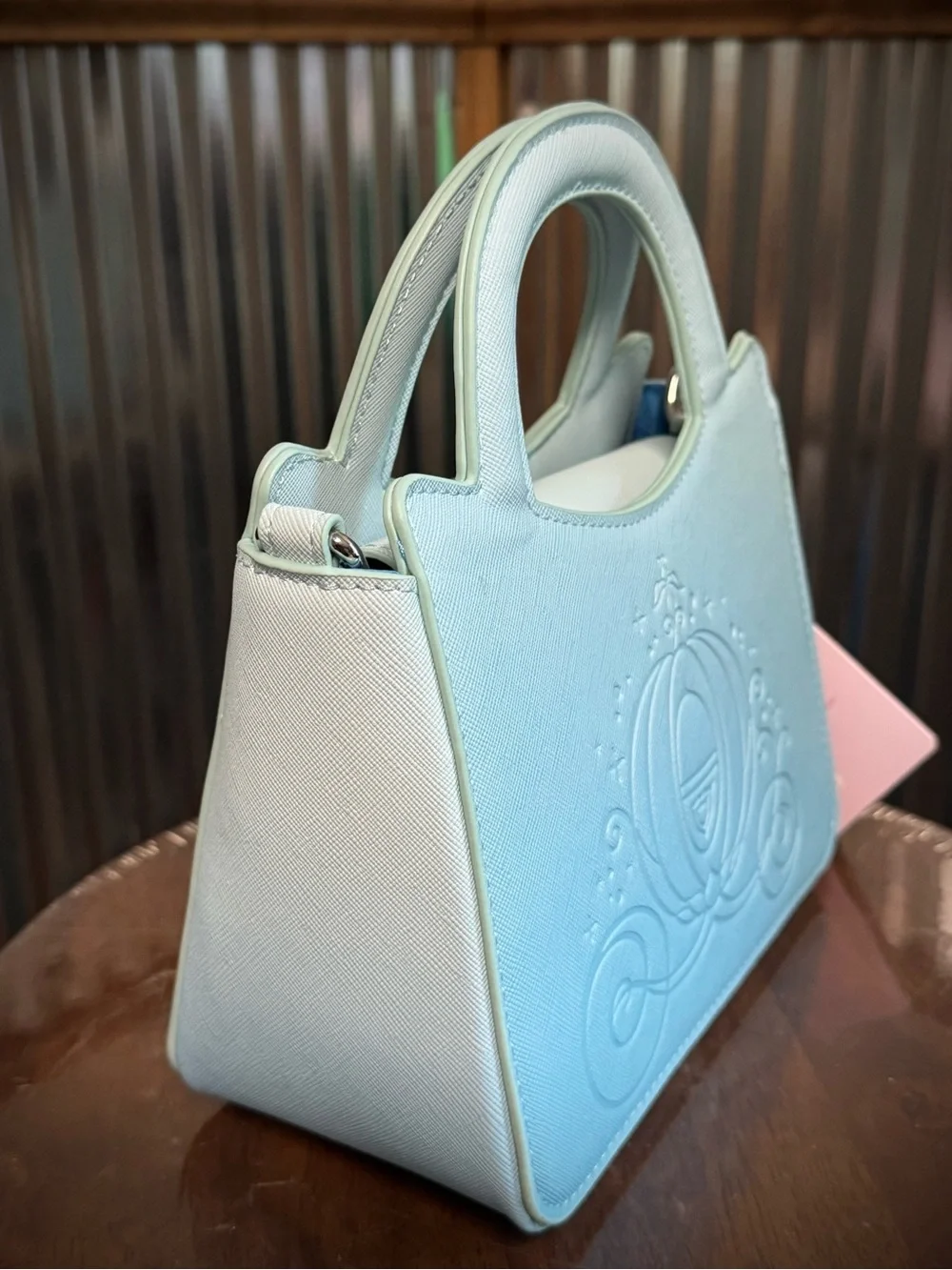 Cinderella 75th Anniversary Carriage Crossbody Bag NEW